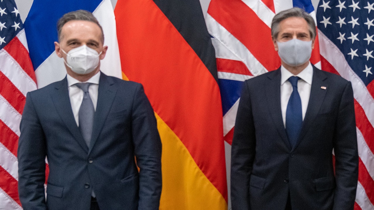 وزیر خارجه آمریکا و آلمان