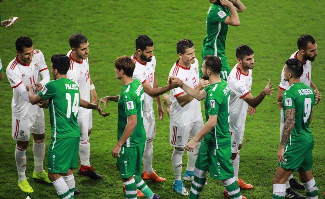 دیدار تیم ملی فوتبال ایران با عراق