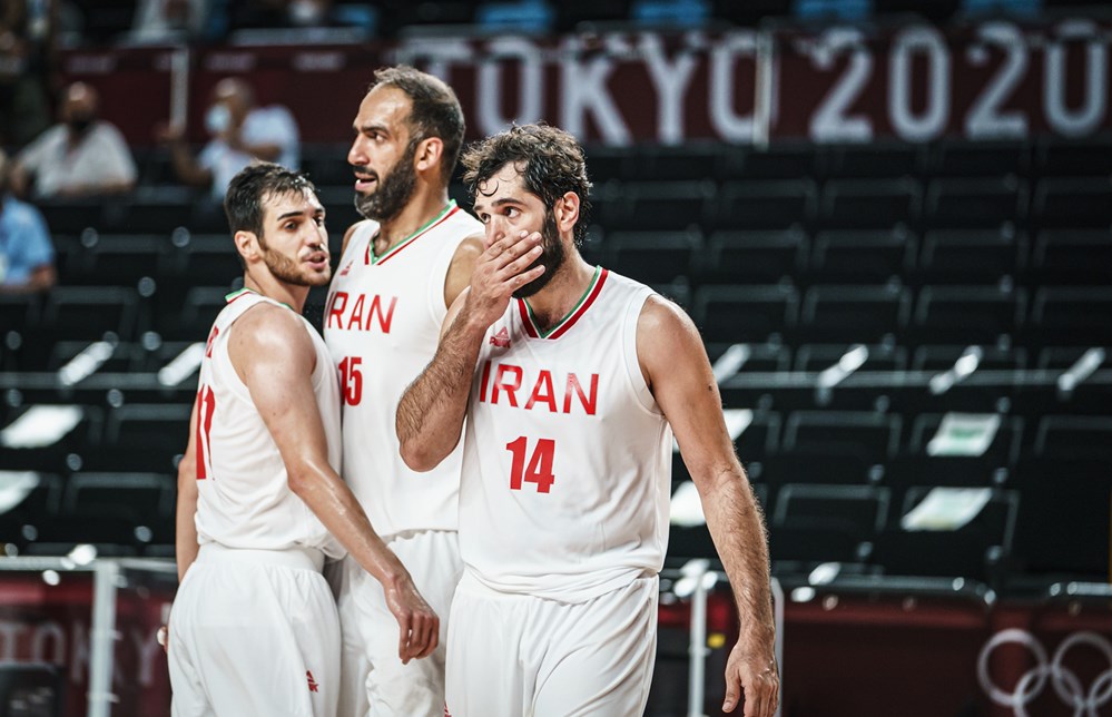 صمدی نیکخواه بهرامی حامد حدادی تیم ملی بسکتبال ایران