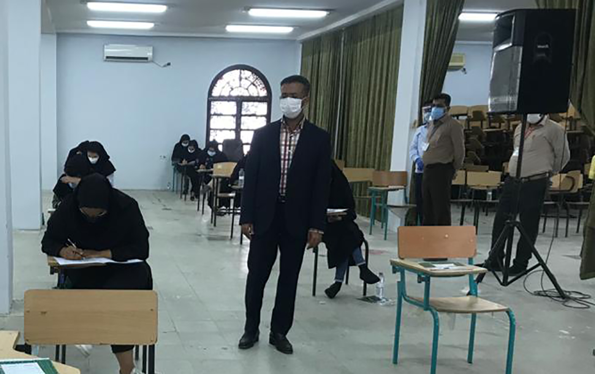 برگزاری آزمون سراسری در دانشگاه آزاد اسلامی واحد قشم