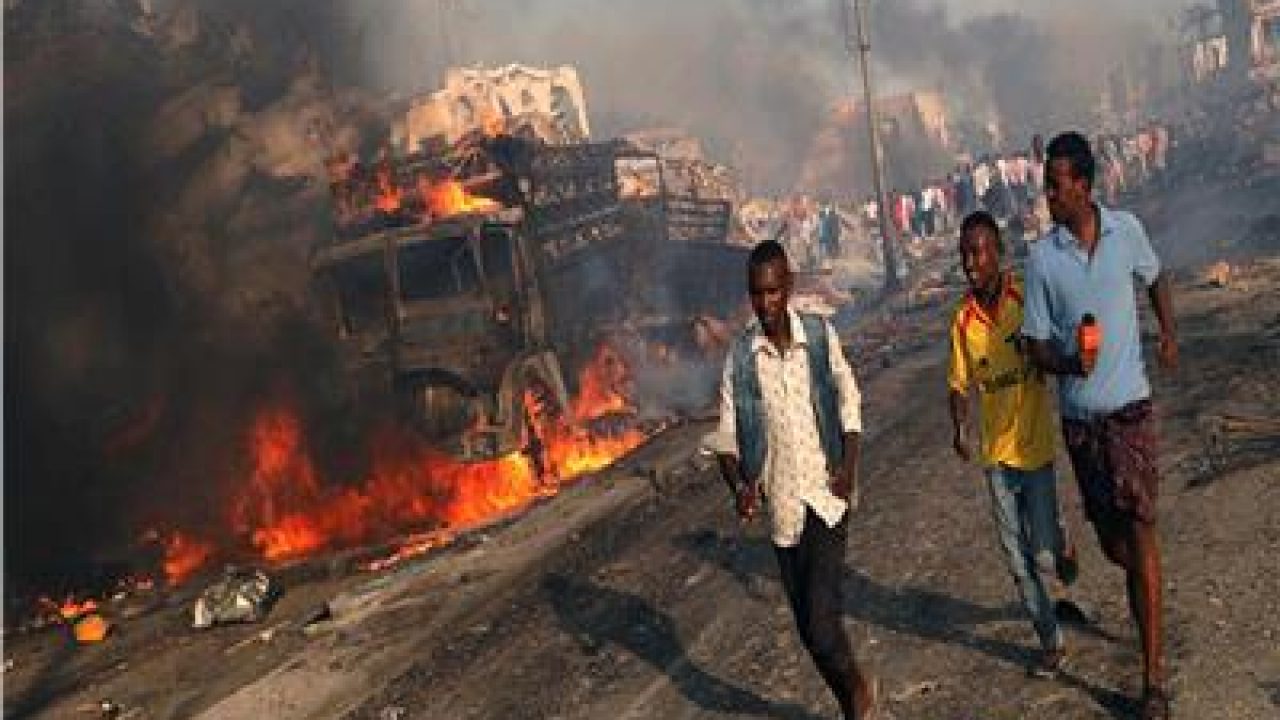 انفجار سومالی