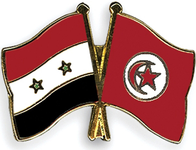 پرچم سوریه تونس