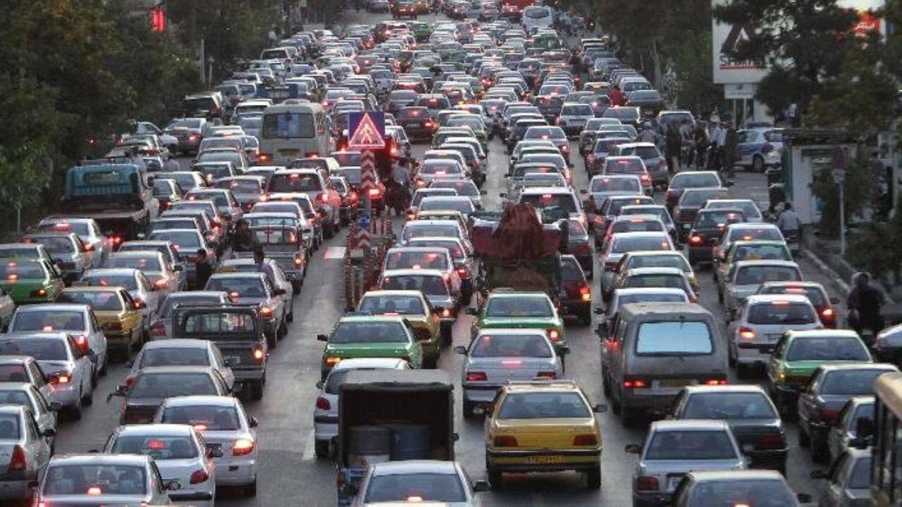 ترافیک سنگین در پایتخت