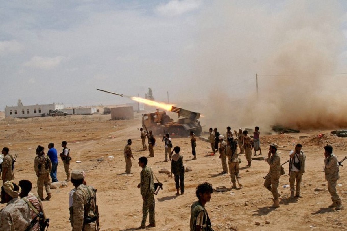 حمله موشکی یمن