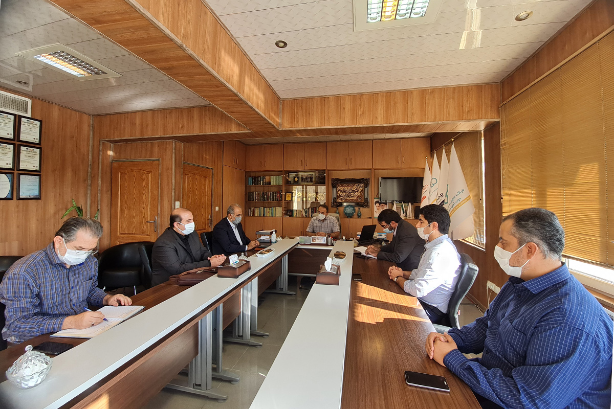 نشست مشترک مدیرعامل شرکت تعاونی ذوب‌آهن اصفهان با رئیس دانشگاه آزاد اسلامی واحد لنجان