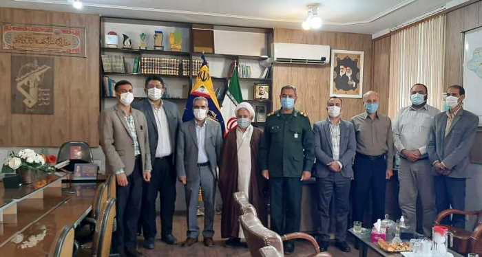 غلامرضا شعبانی‌نیا در دیدار اعضای هیئت رئیسه و مدیران دانشگاه آزاد اسلامی واحد نی‌ریز