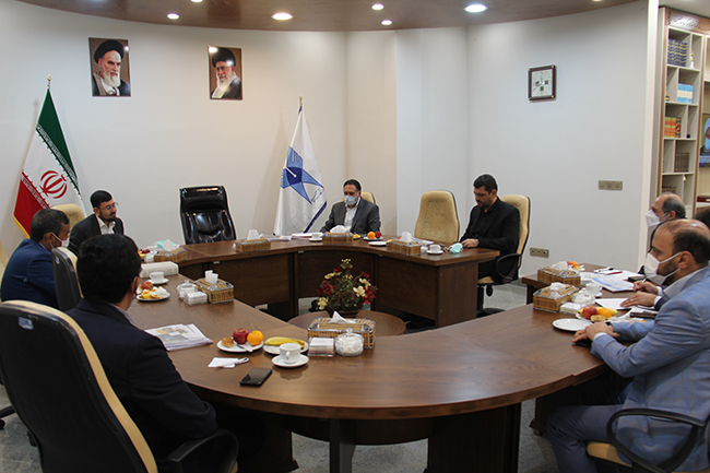 حضور عباس گنجی ارجنکی همراه با هیئتی از کشور افغانستان در دانشگاه آزاد اسلامی واحد اسلامشهر