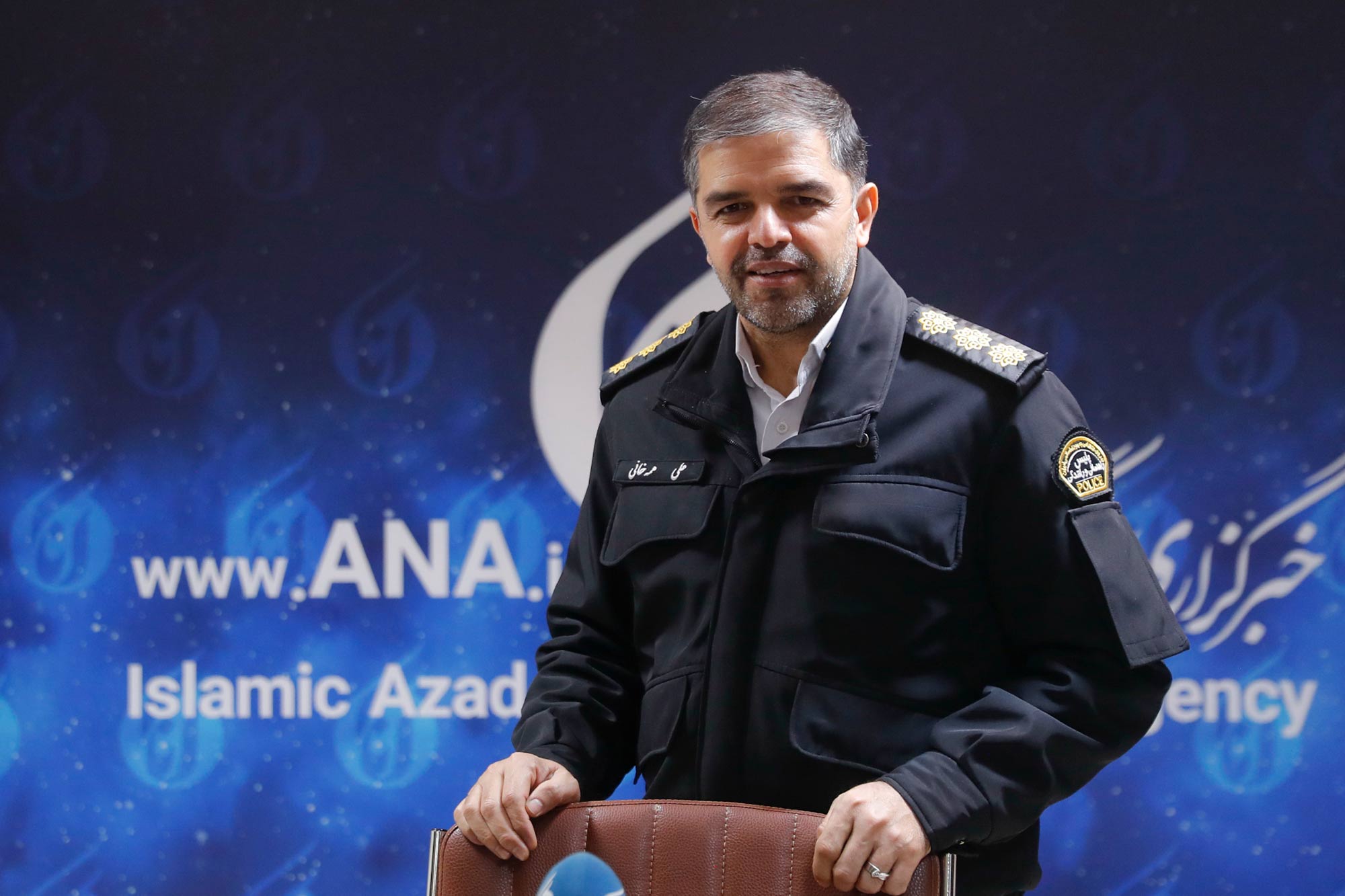بازدید معاون آموزش پلیس راهور تهران از خبرگزاری آنا
