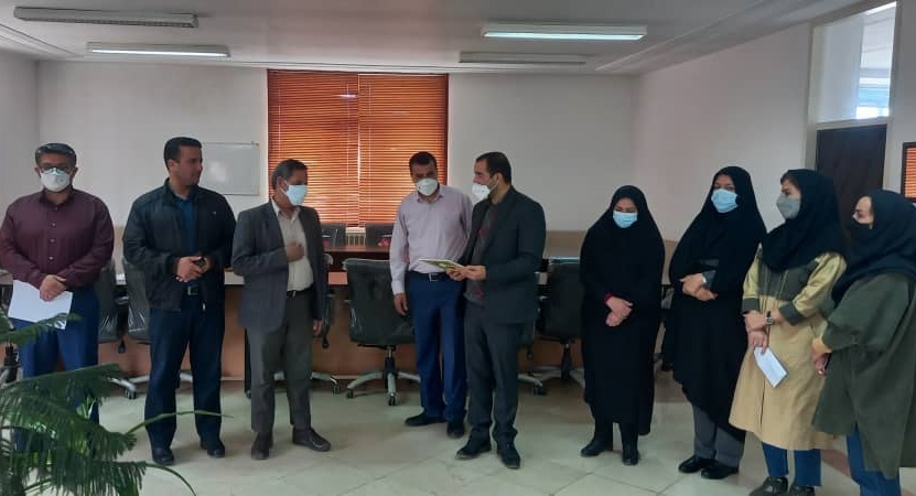تجلیل از جانباز دوران دفاع مقدس در دانشگاه آزاد اسلامی صفاشهر