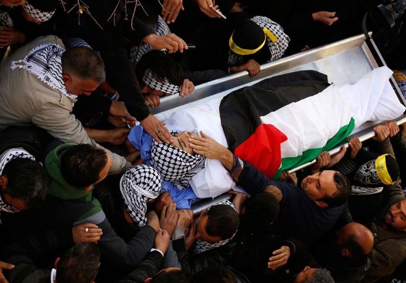 تشییع جنازه فلسطینی
