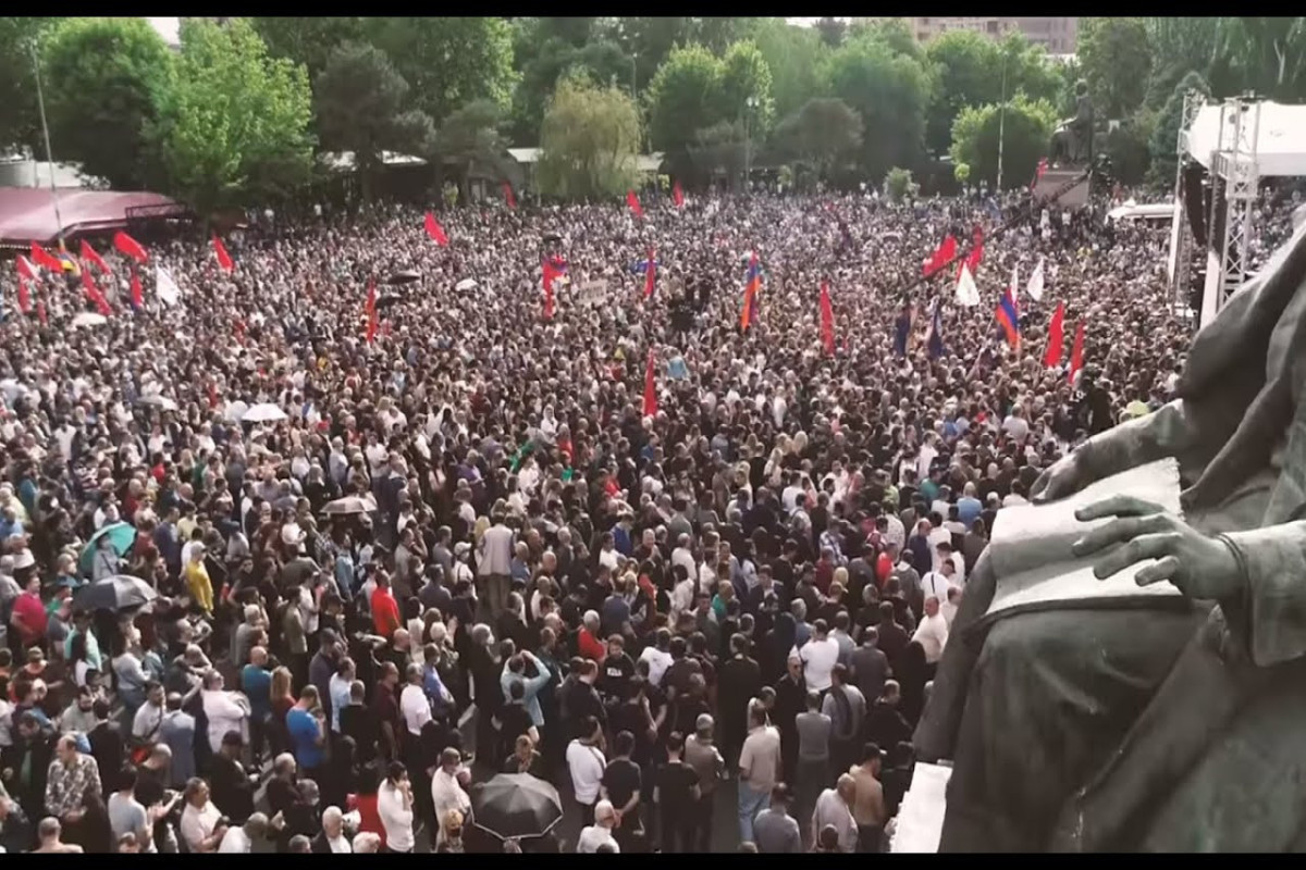 تظاهرات ارمنستان