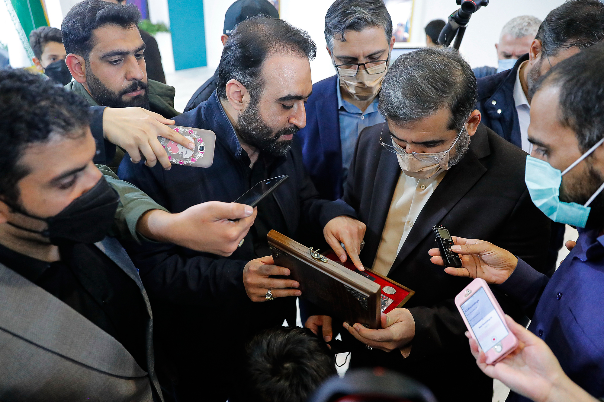 بازدید وزیر ارشاد از نمایشگاه قرآن