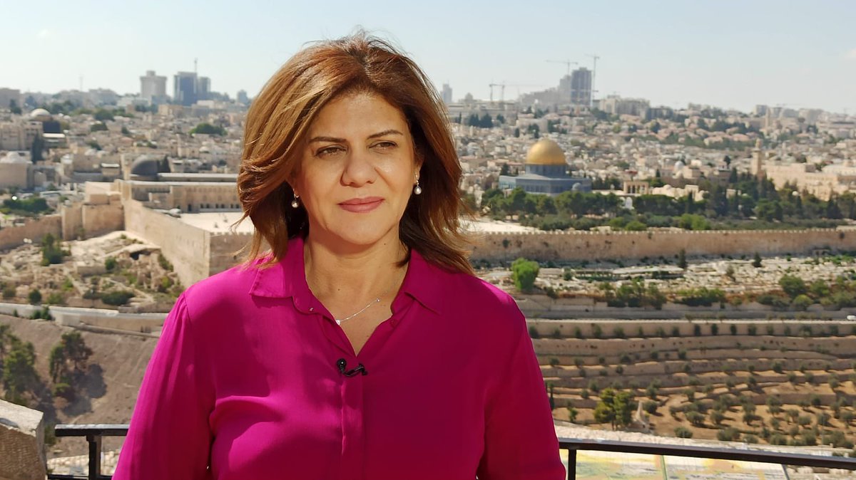 شیرین ابوعاقله خبرنگار الجزیره