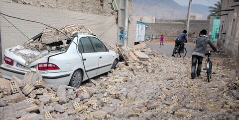 مناطق زلزله زده هرمزگان