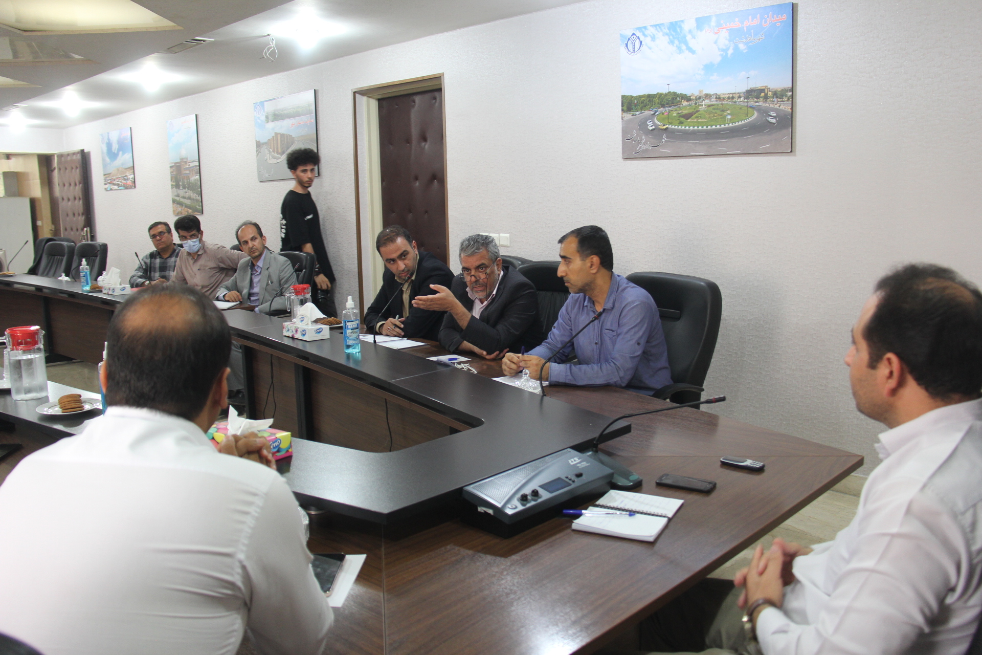دیدار رئیس دانشگاه آزاد البرز با شهردار ماهدشت
