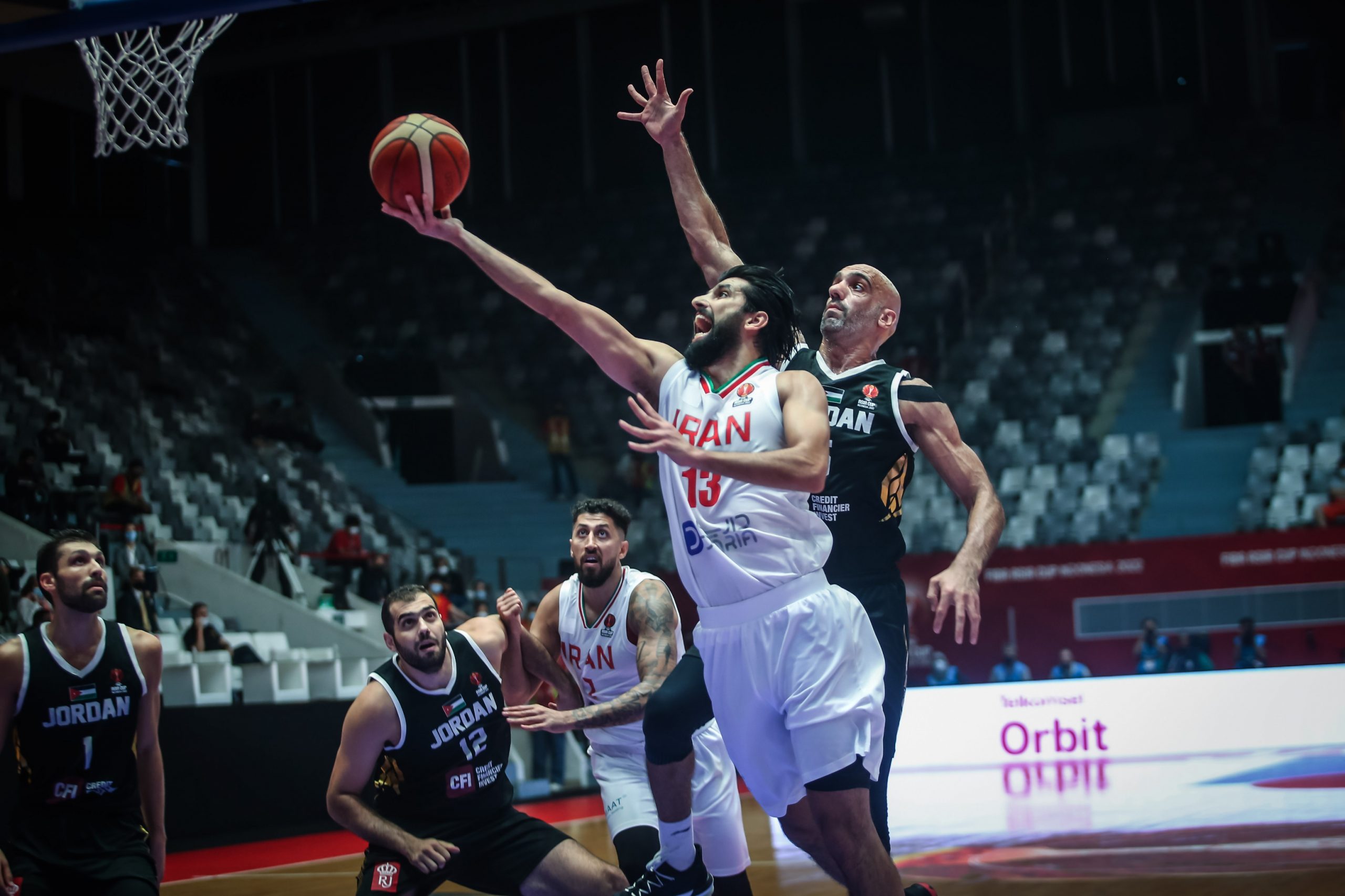 تیم ملی بسکتبال ایران اردن