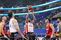 المنتخب الايراني لكرة السلة على الكراسي المتحركة للرجال يحصد الميدالية البرونزية في هانغتشو