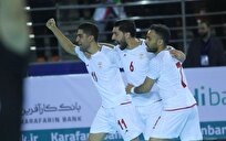 إيران تفوز على روسيا في مباراة ودية بكرة الصالات
