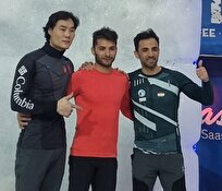 ايران تحرز فضية وبرونزية بكأس العالم لتسلق الجليد في سويسرا