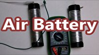 A Novel, Completely Solid, Rechargeable Air Battery
