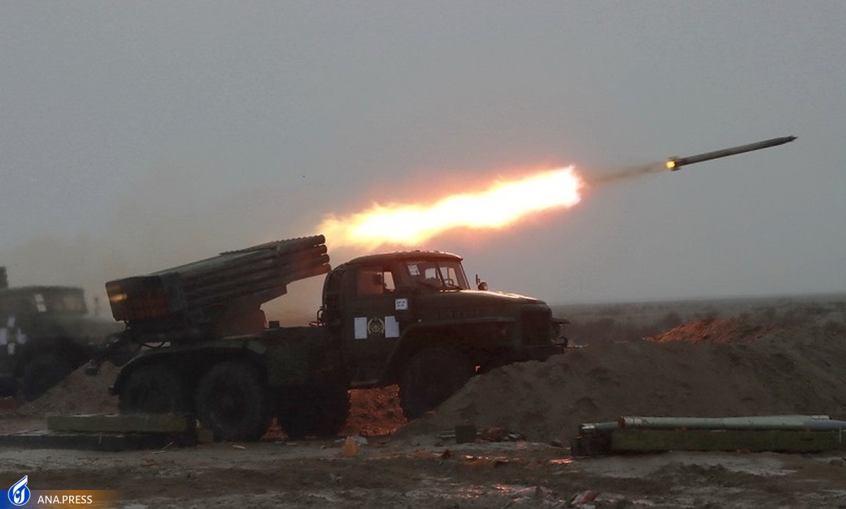 آتش سنگین یگان‌های توپخانه نیروی زمینی ارتش