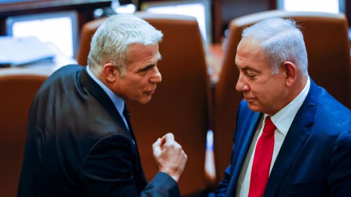 حمله دوباره لاپید به نتانیاهو به دلیل بی‌مسئولیتی درباره بن گویر