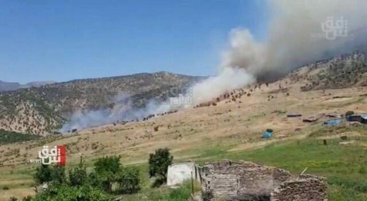 ترکیه بار دیگر دهوک عراق را بمباران کرد