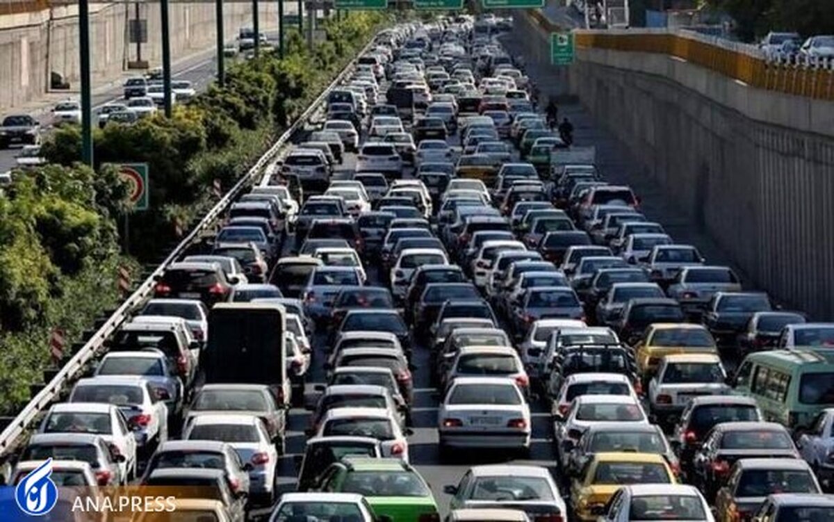 وضعیت ترافیک معابر بزرگراهی و اصلی تهران