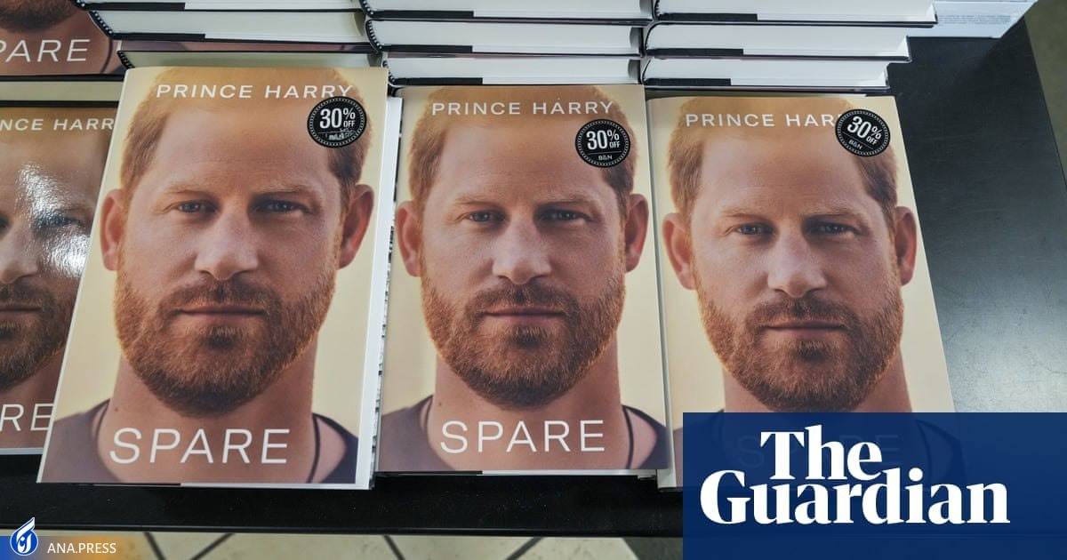 کتاب «زیادی» شاهزاده انگلیسی بیش از یک میلیون نسخه فروش رفت