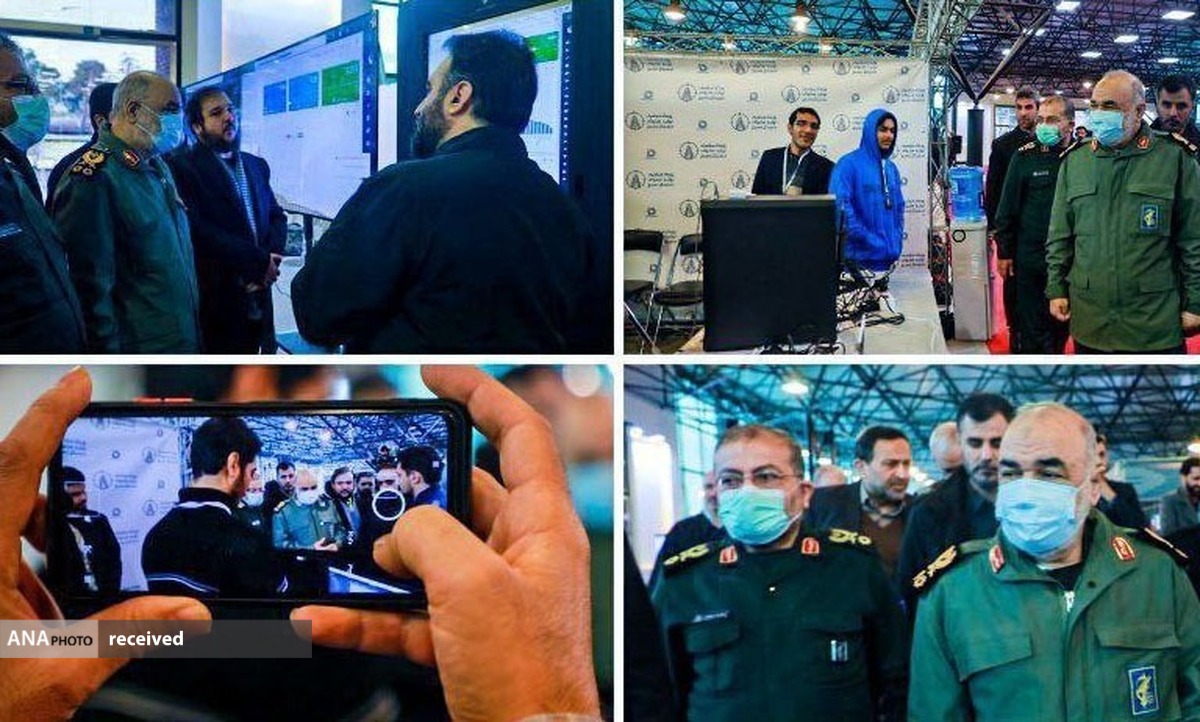 فرمانده کل سپاه از رویداد تولید محتوای دیجیتال بسیج بازدید کرد