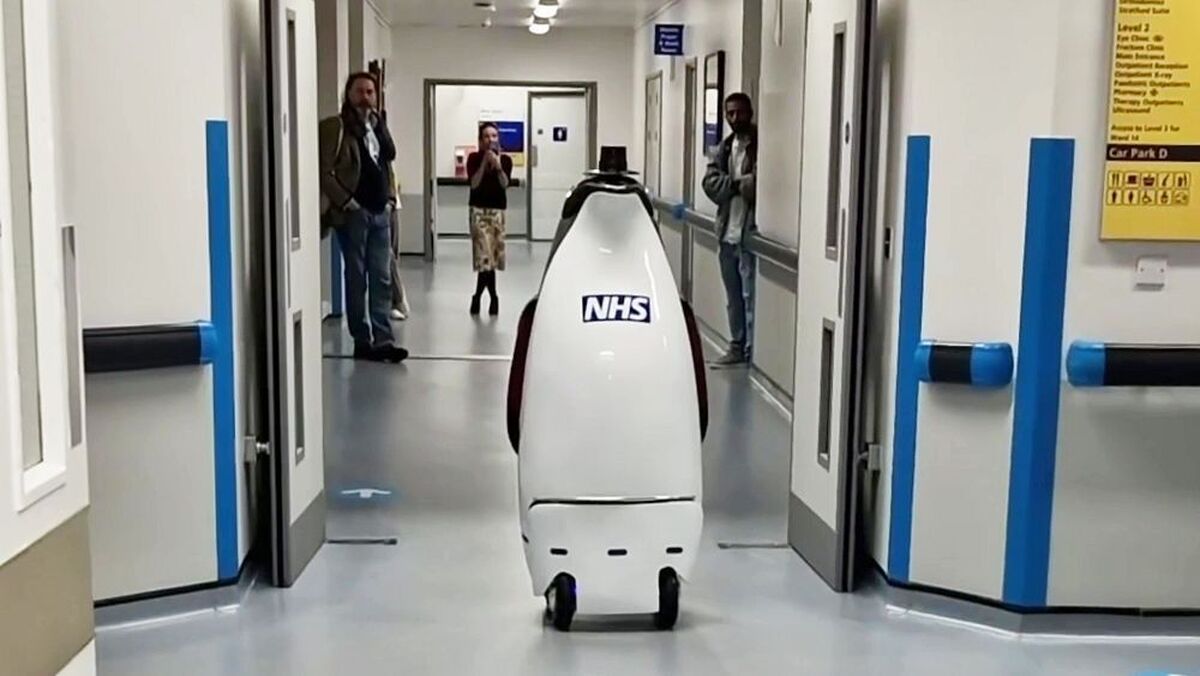 حضور ربات‌ها در بیمارستان‌های انگلیس به دلیل کمبود پرستار