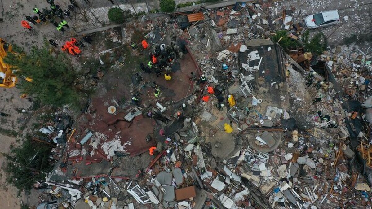 زلزله ترکیه به روایت تصویر