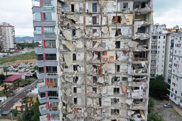 زلزله ترکیه به روایت تصویر