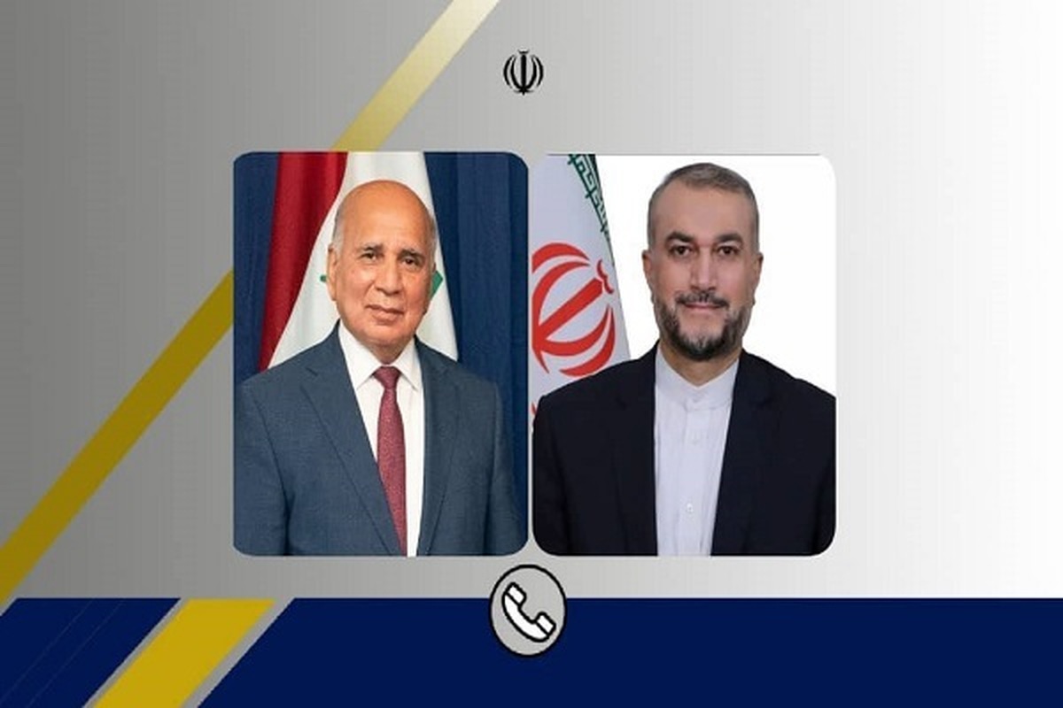 دعوت وزیر امور خارجه عراق از امیرعبداللهیان برای سفر به بغداد