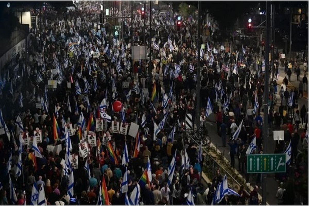 تظاهرات علیه نتانیاهو و کودتای سیاسی در تل‌آویو