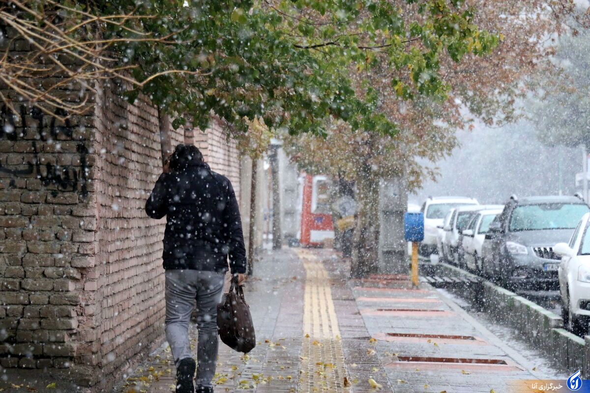بارش برف و باران در کشور تشدید می‌شود