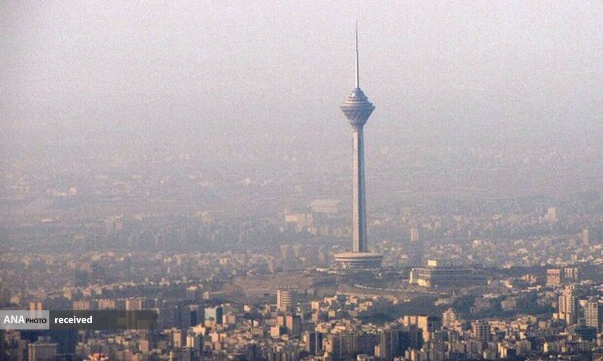 افزایش ناگهانی غلظت آلاینده‌ها در هوای تهران