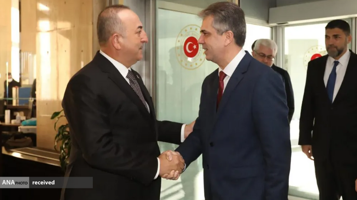 وزیر خارجه رژیم صهیونیستی به ترکیه رفت