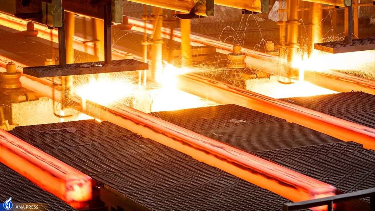 تولید فولاد خام به حدود ۲۱ میلیون تن رسید