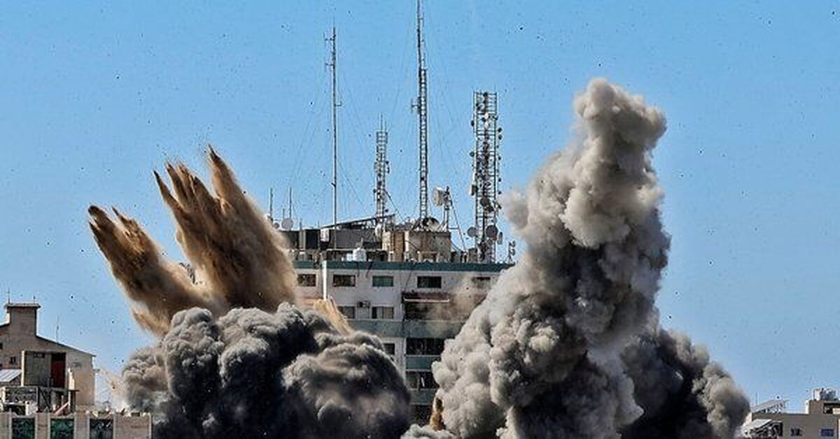 انفجار بمب نزدیک جنگ‌افزارهای صهیونیست‌ها در نواره غزه