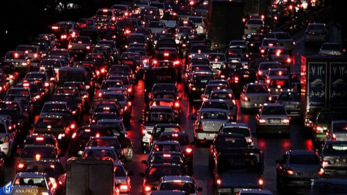 ترافیک فوق سنگین شبانه در مازندران