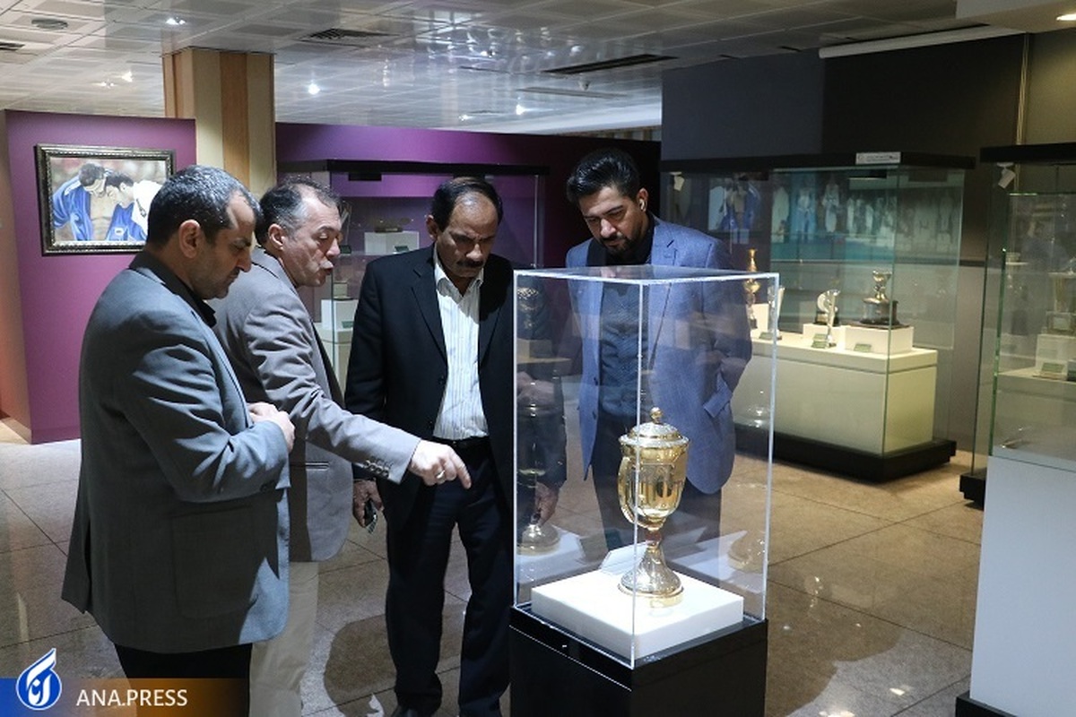 بازدید رئیس فدراسیون کاراته پاکستان از موزه ورزش