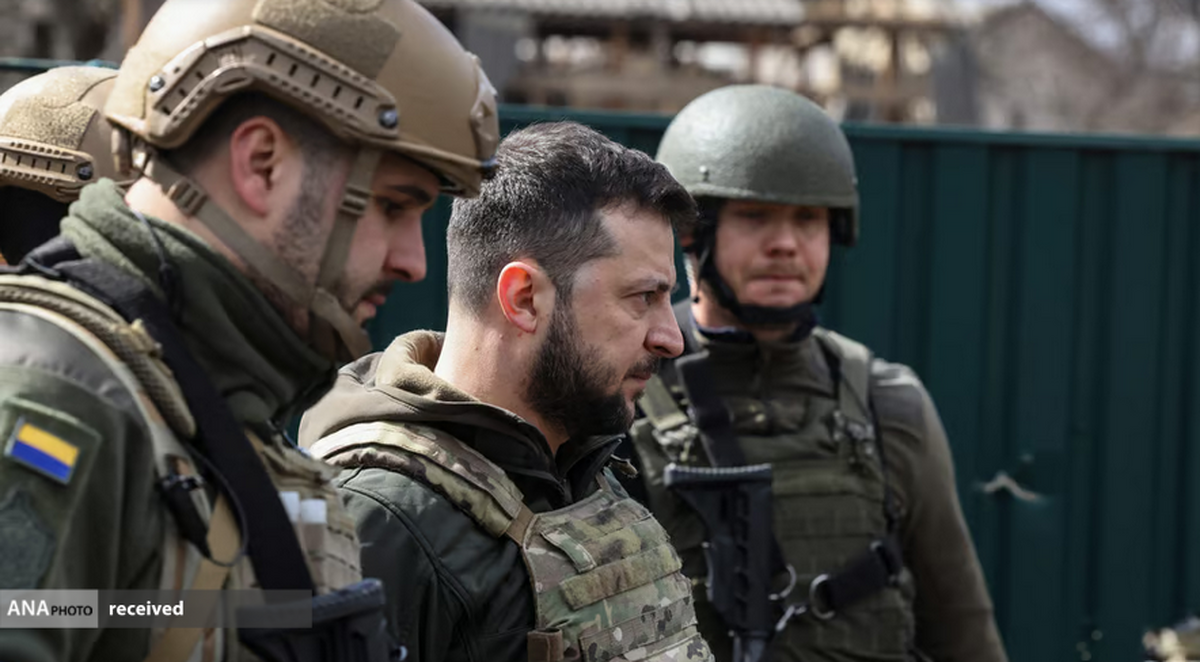 «زلنسکی» یک فرمانده ارشد ارتش اوکراین را برکنار کرد