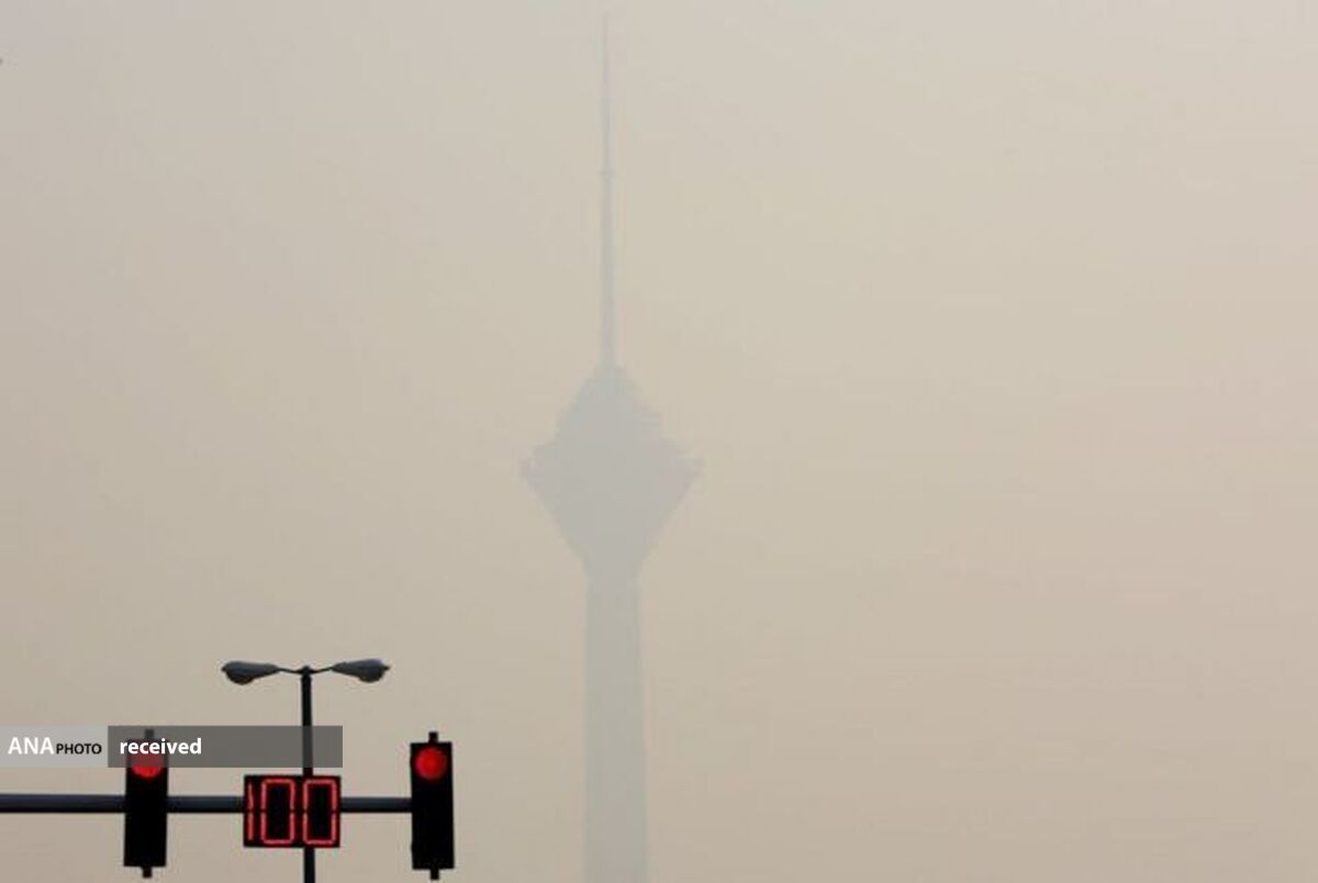هوای تهران در مرز آلودگی برای گروههای حساس