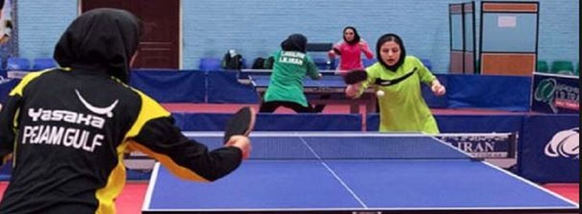 حذف دختران تنیس روب میز نوجوان ایران در آسیا