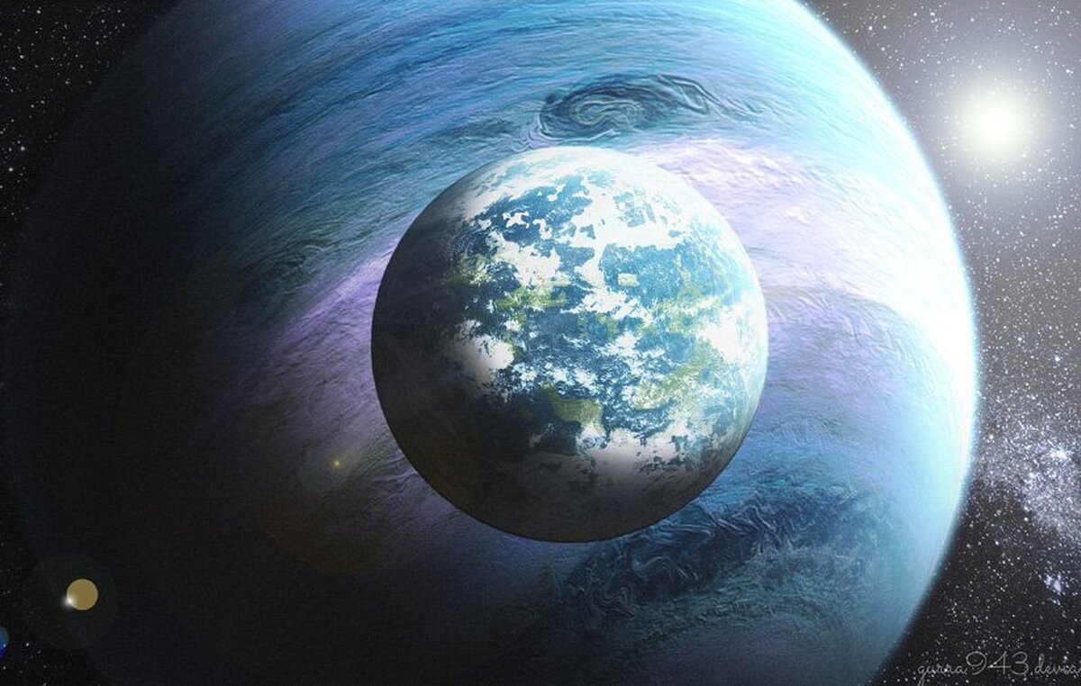 کشف سیاره فراخورشیدی که توسط اقیانوس‌ها پوشیده شده است