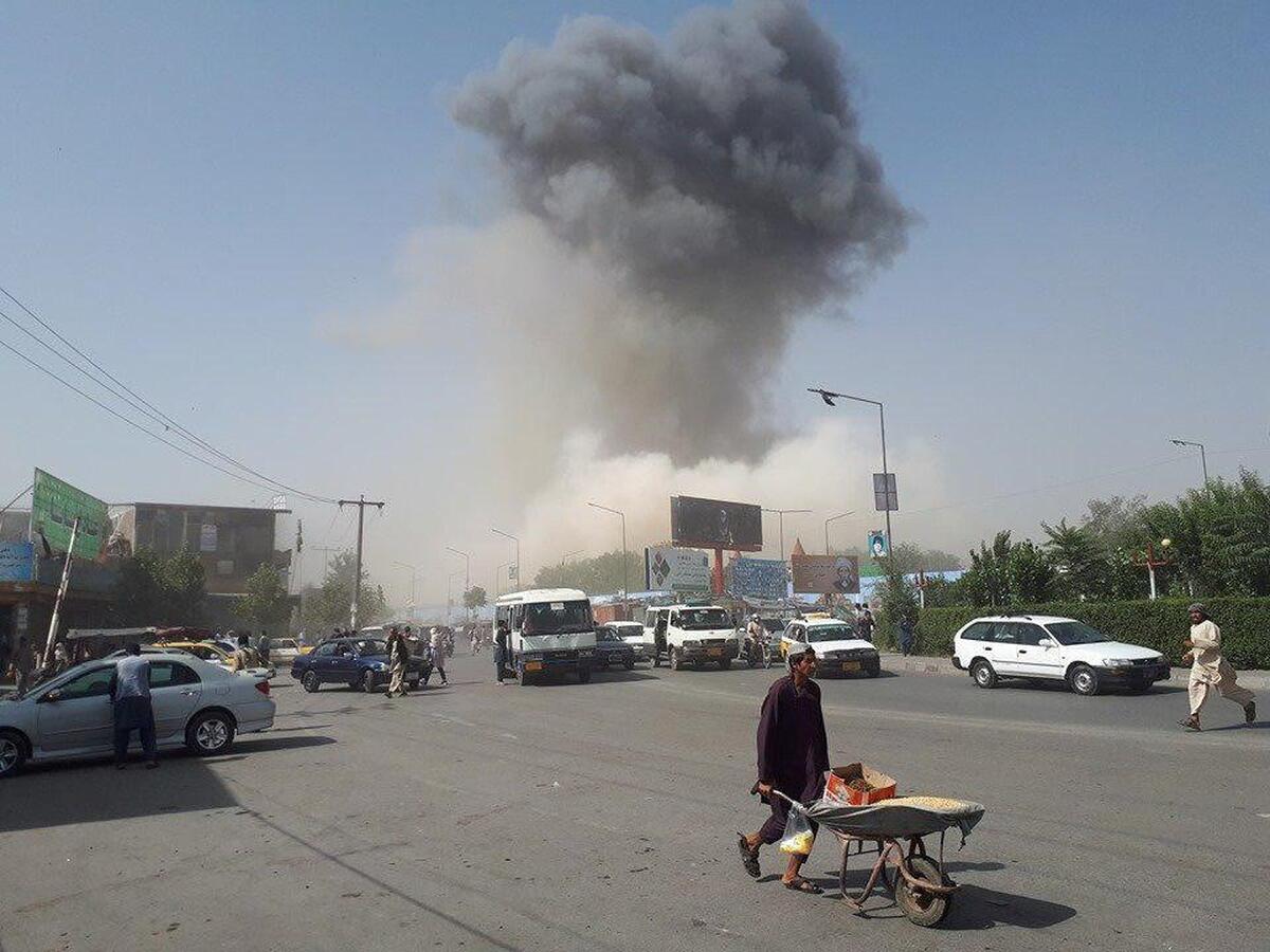 انفجاری در کابل کاروان خودروهای طالبان را هدف گرفت
