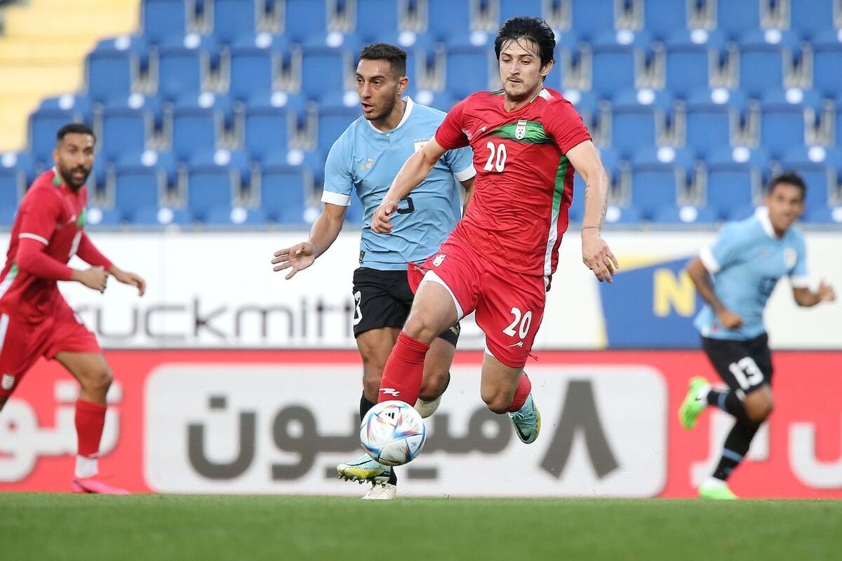 تساوی تیم ملی مقابل اروگوئه در نیمه اول