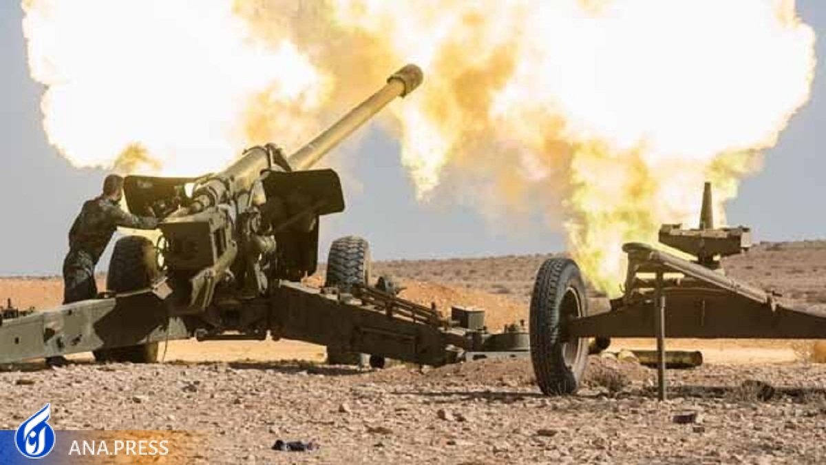 حمله توپخانه‌ای سپاه به مقر تروریست‌ها در اقلیم شمال عراق