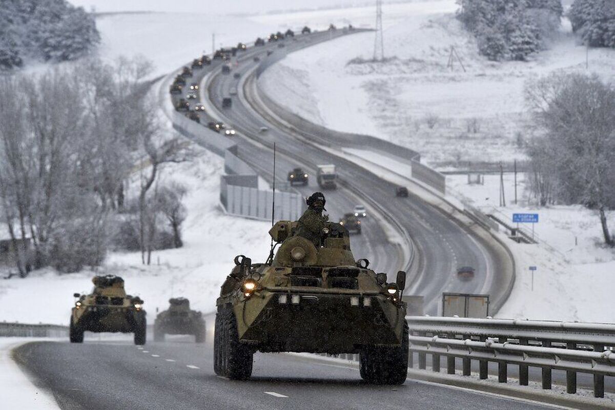 نظامیان روسیه در مرز بلاروس و اوکراین مستقر شدند